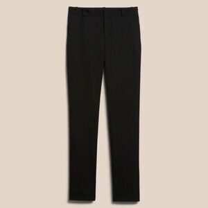 Banana Republic Classic Black Straight Leg Trousers